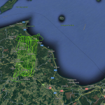 LIDAR datu iegūšanas maršruts - METRUM